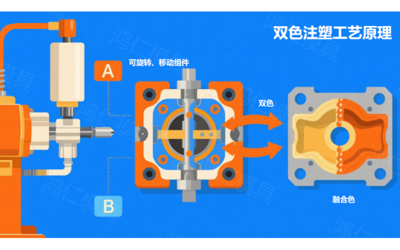 雙色注塑工藝及應(yīng)用